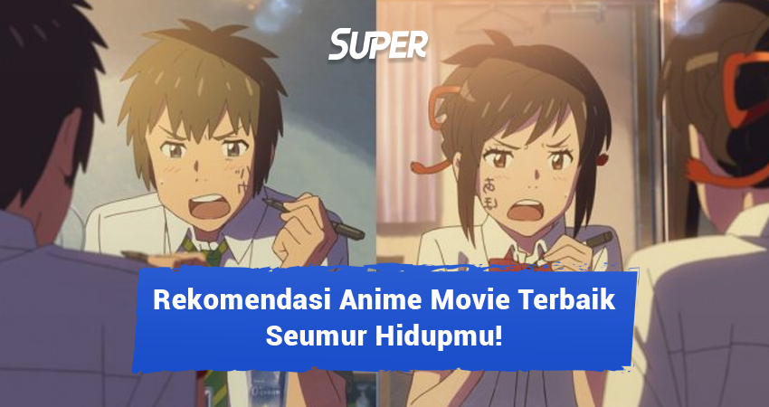 Rekomendasi Anime Movie Terbaik Yang Wajib Ditonton Selama Hidup Paperplane