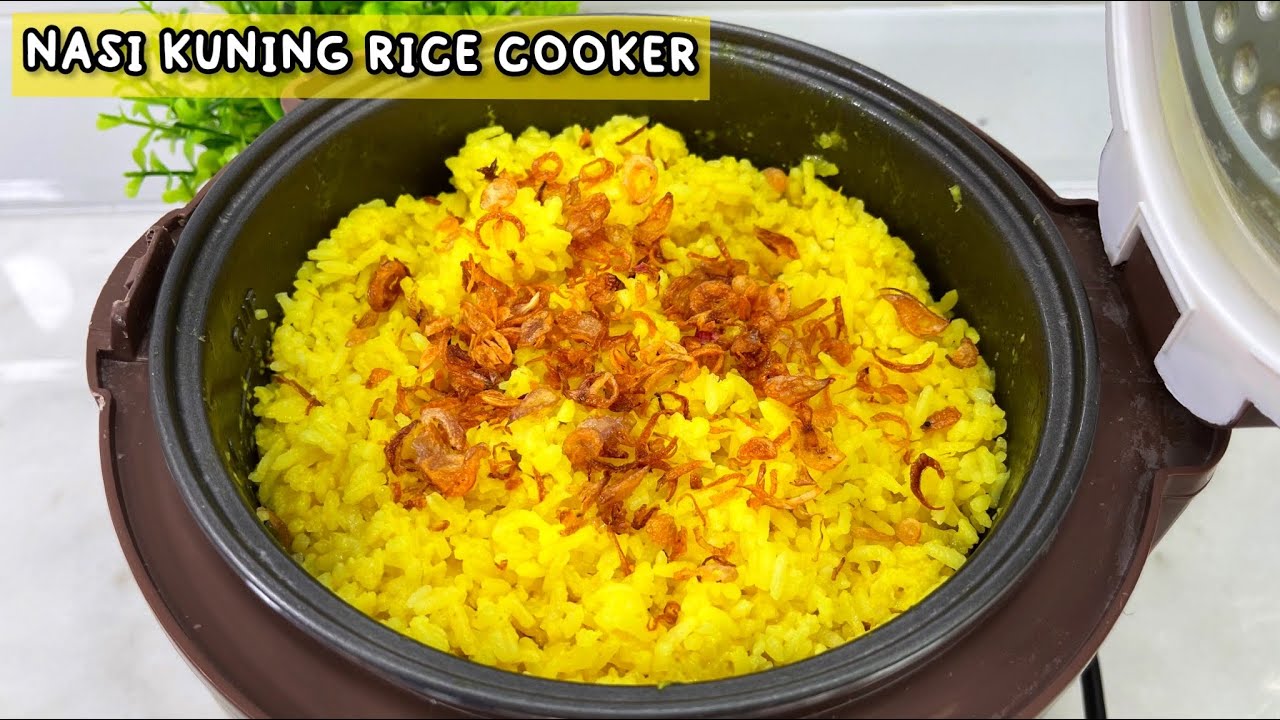 Resep Nasi Kuning Dengan Rice Cooker Yang Lezat Cocok Untuk Pemula