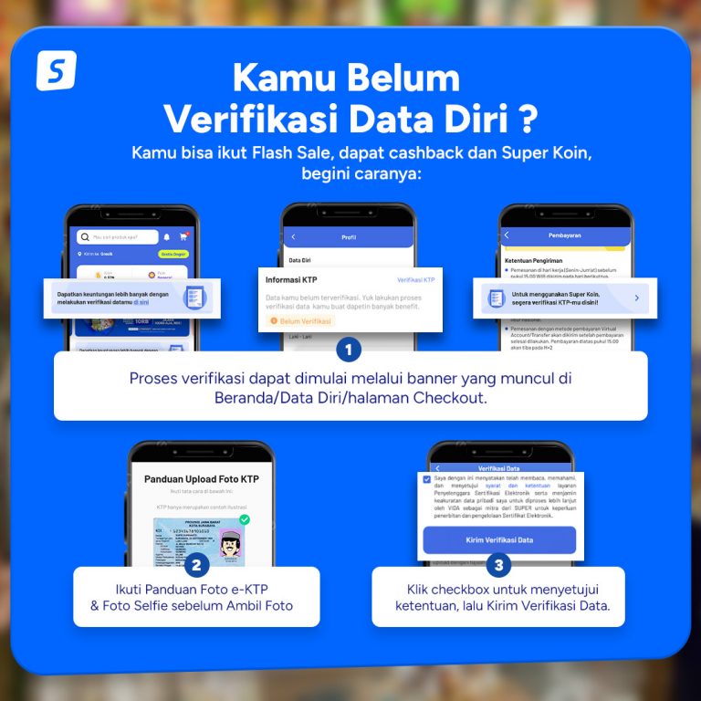 Tutorial Verifikasi Data Diri Di Aplikasi Super Jaminan Dapat Banyak