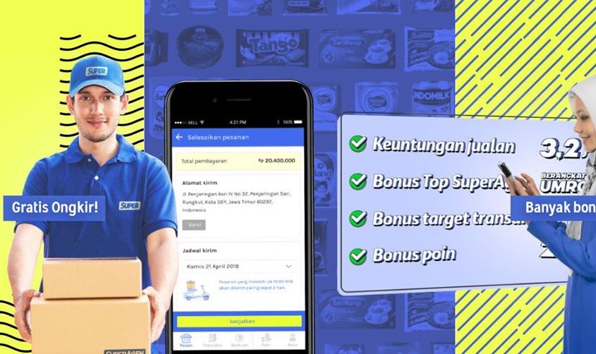 Belanja ke Aplikasi Super dan Bergabung Menjadi Mitra Super Center
