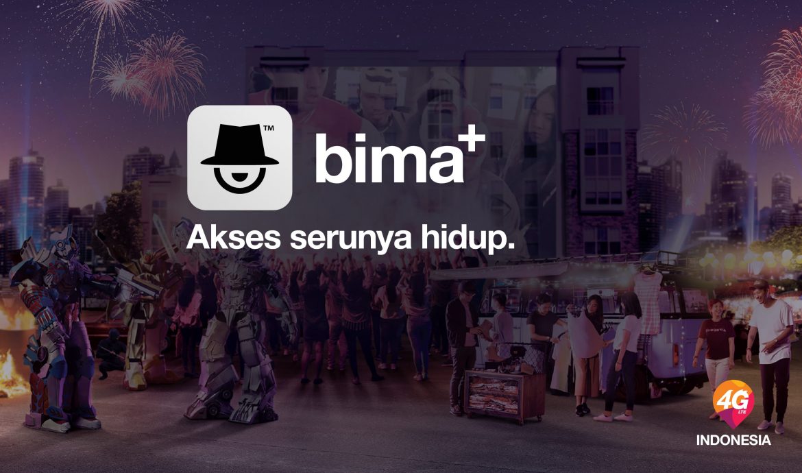 Melalui Aplikasi BimaTri