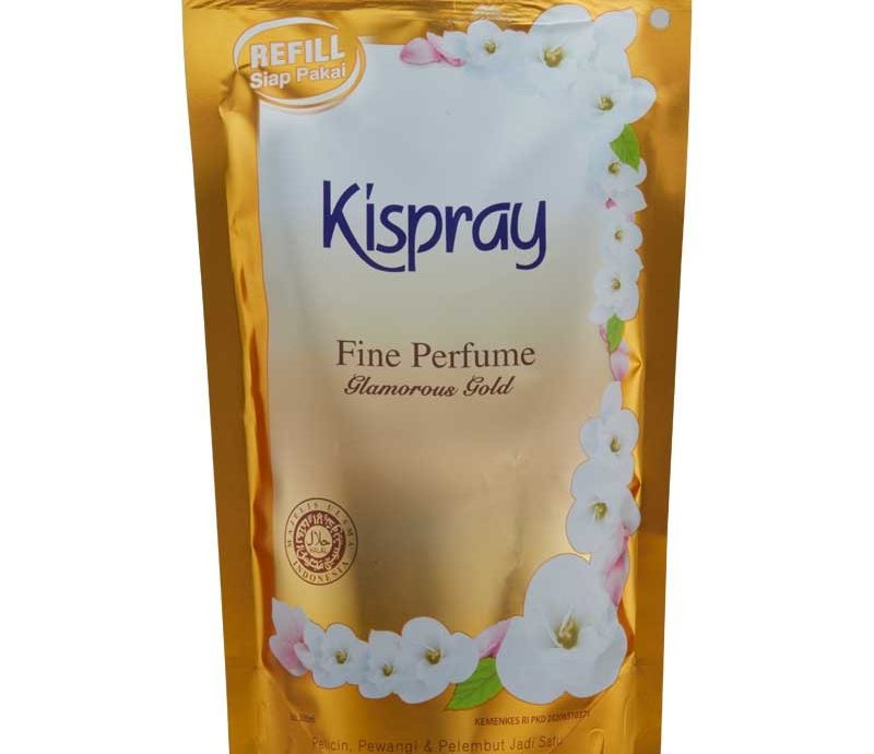 4.   Kispray Fine Perfume Glamorous Gold