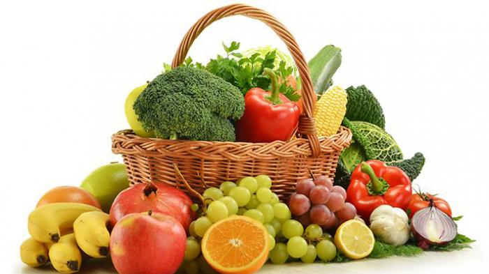 1. Sarapan dengan Sayuran dan Buah