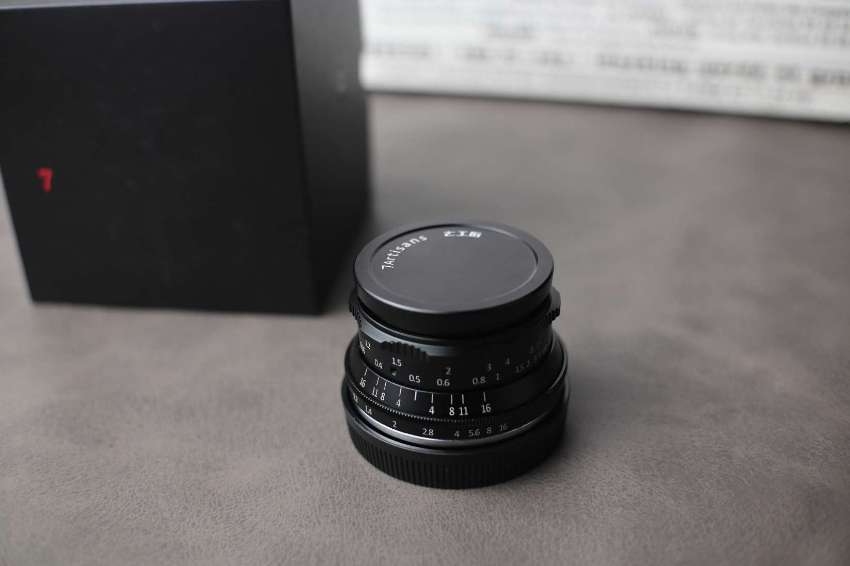 7. 7Artisans - 35mm F1.2 for Canon EOS-M – Black