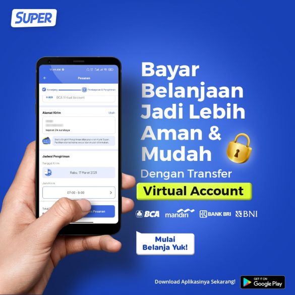 virtual account aplikasi super