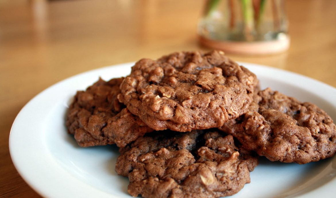 10. Choco Oat Cookies
