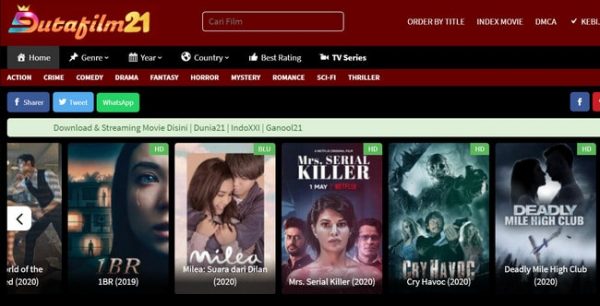 20+ Situs Streaming Movie Online Film Terbaru Legal & Gratis!