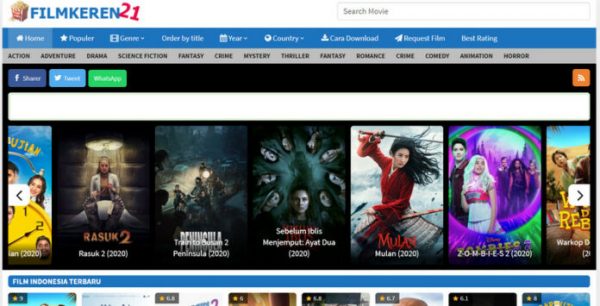 20+ Situs Streaming Movie Online Film Terbaru Legal & Gratis!