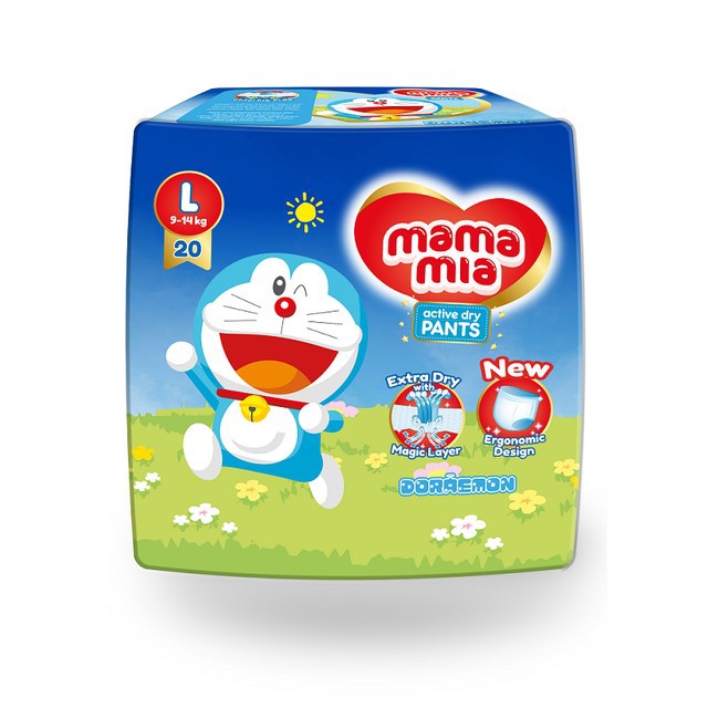 4. Mamamia Baby Diapers Soft Magic