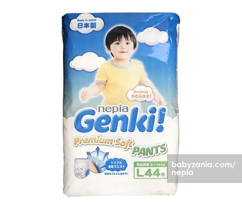 7. Nepia Genki Premium Soft Pants