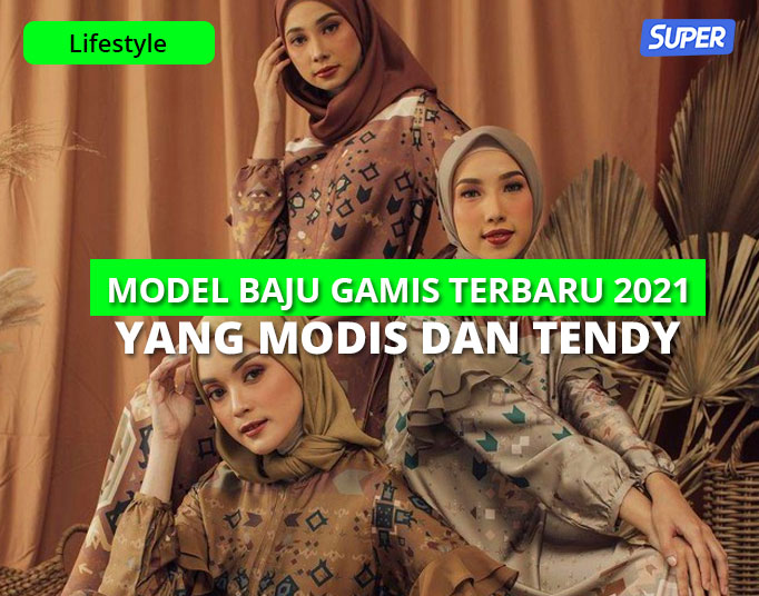 2021 gamis model baju 21+ Gambar