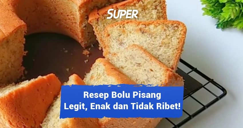 10 Resep Bolu Pisang Panggang Dan Kukus Enak And Lembut 8320