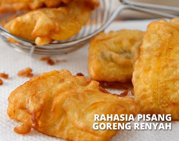 Resep Pisang Goreng Crispy, Mudah Di Buat Dan Enak Banget!