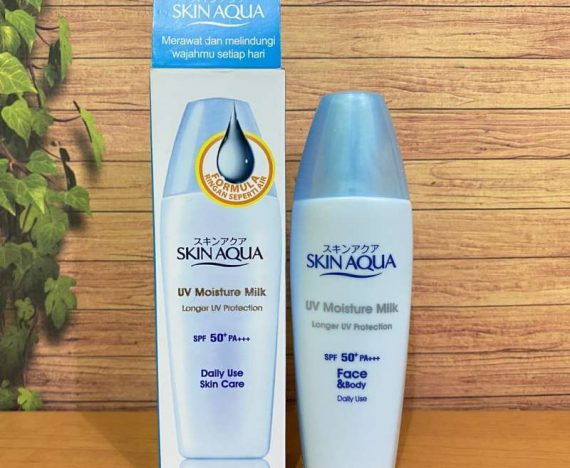3. Moisturizer untuk kulit kering Skin Aqua UV Moisture Milk