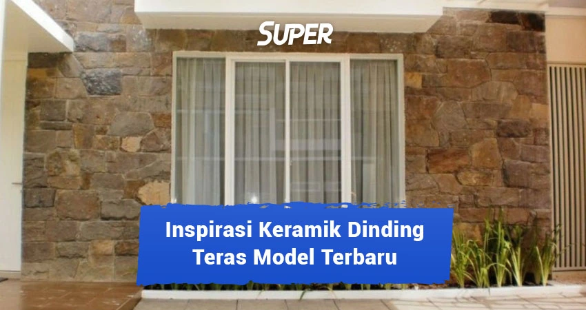 keramik dinding teras
