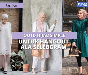 ootd hijab simple untuk hangout