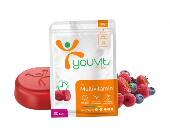 13. Vitamin daya tahan tubuh Youvit Gummy Multivitamin