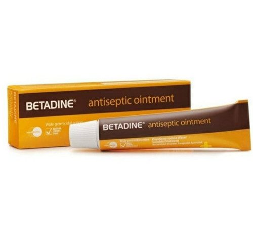 2. Salep luka bakar Betadine Anti-Septic Ointment