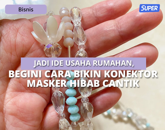 konektor masker hijab