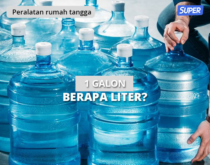 Satu galon berapa liter