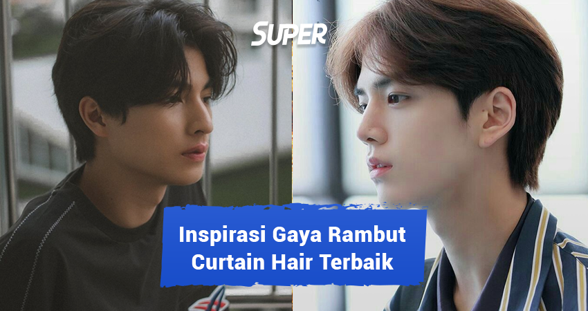 12 Gaya Rambut Curtain Hair Ala Cowok Korea Yang Keren