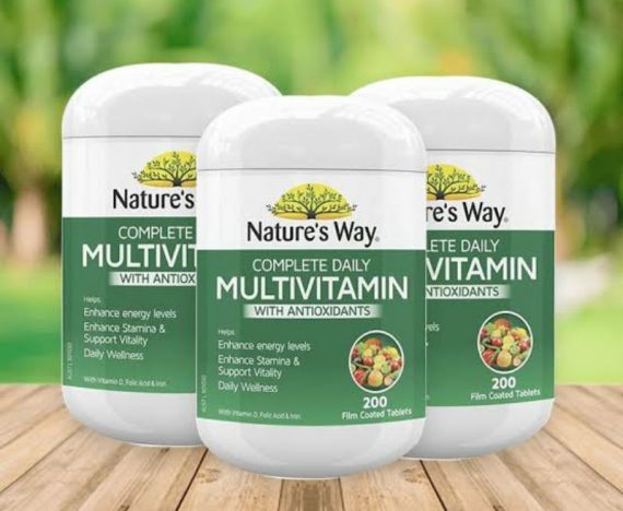 9. Vitamin daya tahan tubuh Nature’s Way Complete Daily Multivitamin with Antioxidants