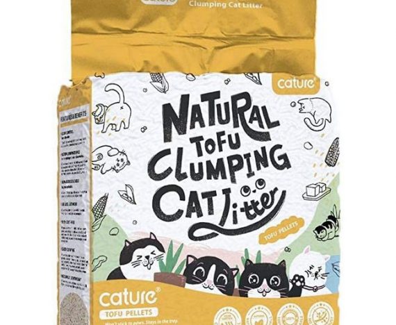 9. Cature Tofu Clumping Litter