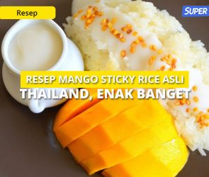 resep mango sticky rice