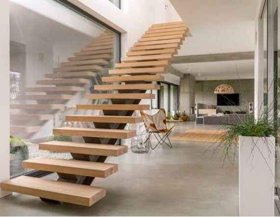 tangga minimalis melayang