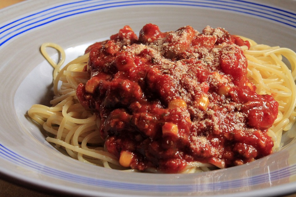 saus spaghetti