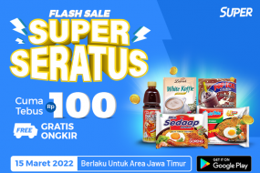 Flash Sale Super Seratus