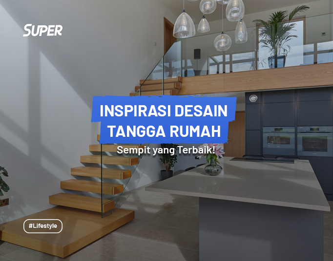 desain tangga rumah sempit