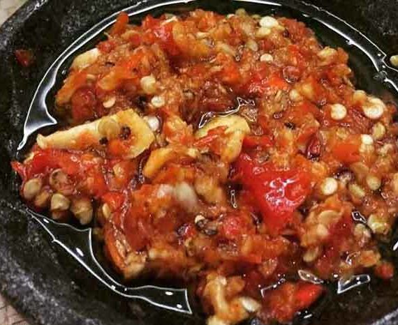 sambal bawang cobek