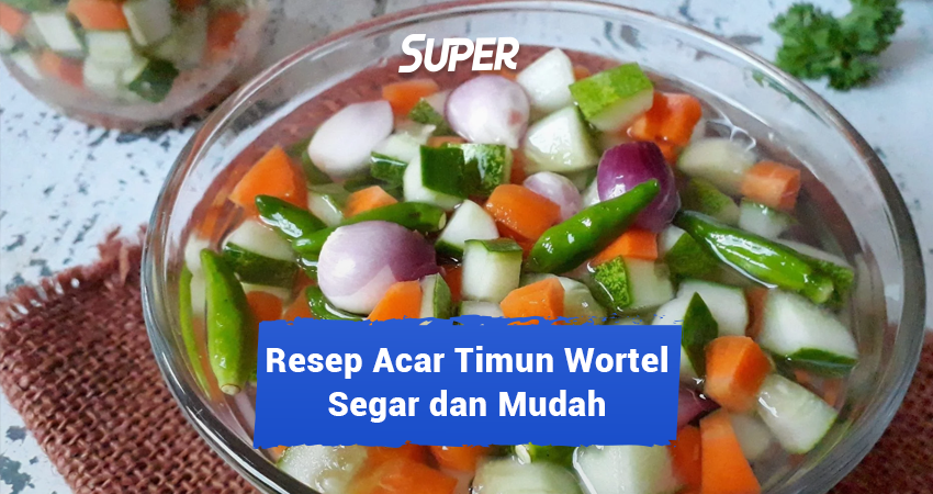 resep acar timun wortel