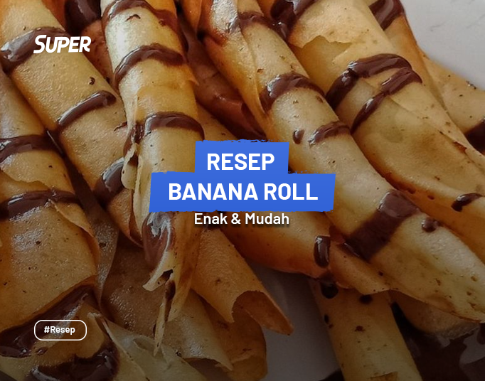 resep banana roll