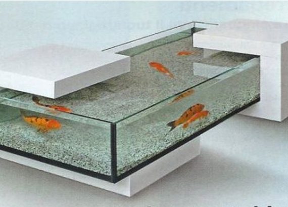 meja aquarium