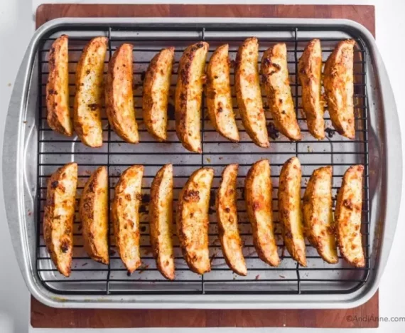 Resep potato wedges panggang oven