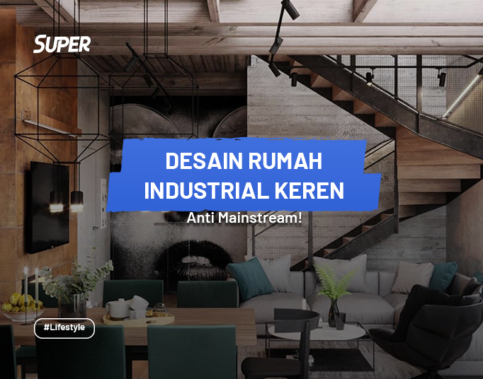 desain rumah industrial