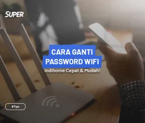 cara ganti password wifi indihome