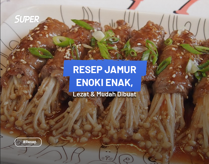 resep jamur enoki