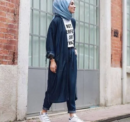 OOTD hijab remaja SMA