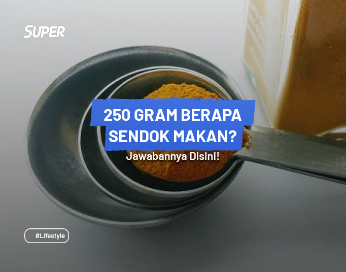 250 gram berapa sendok makan