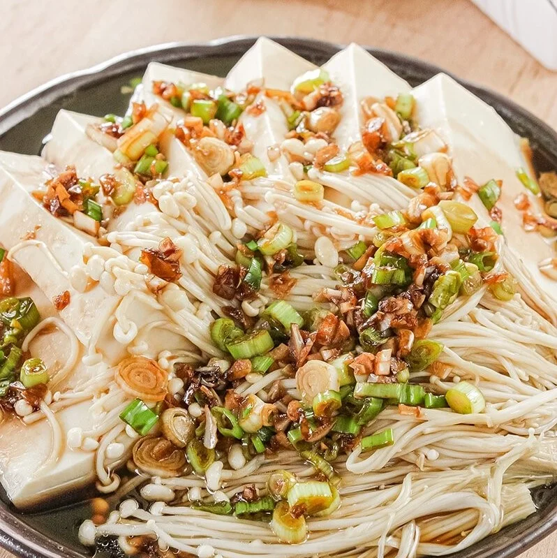 Tofu mushroom