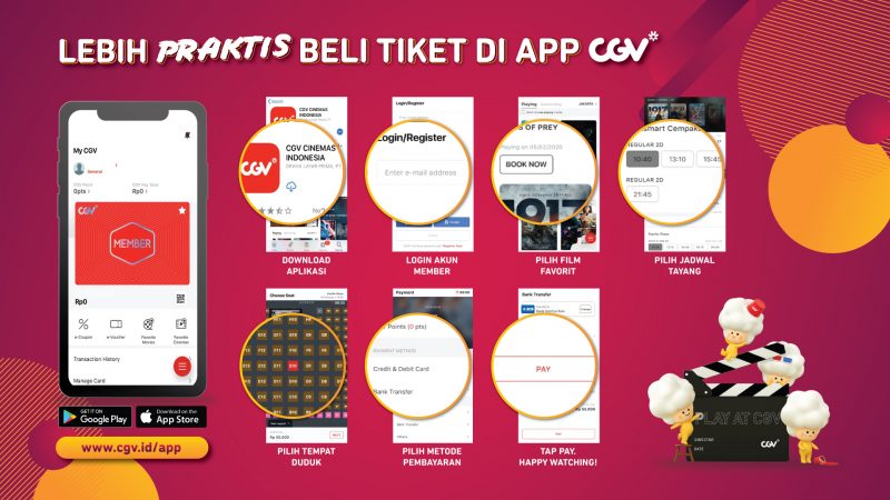 Wajib Tahu! Ini Cara Beli Tiket Bioskop Online, Mudah Banget!