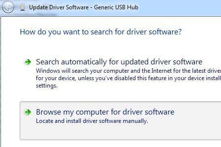 Update Driver Windows