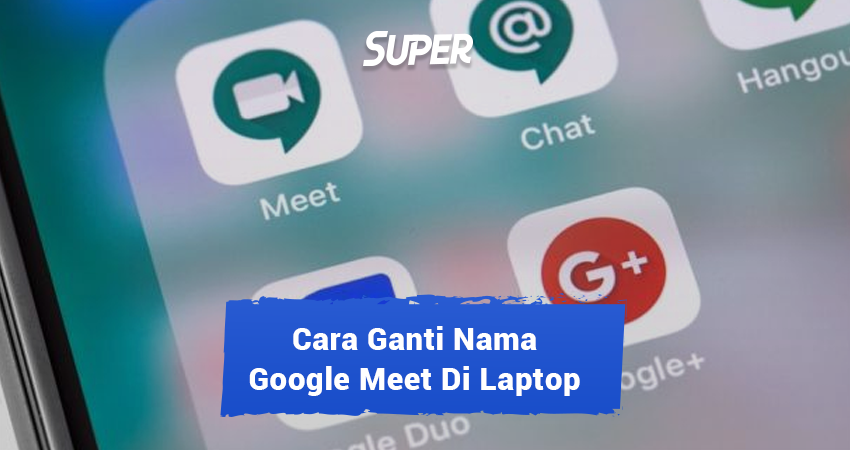 Kunjungi situs Google Meet.