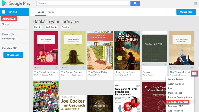 cara download google books