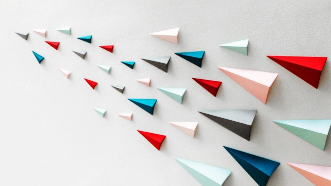 hiasan dinding kertas origami