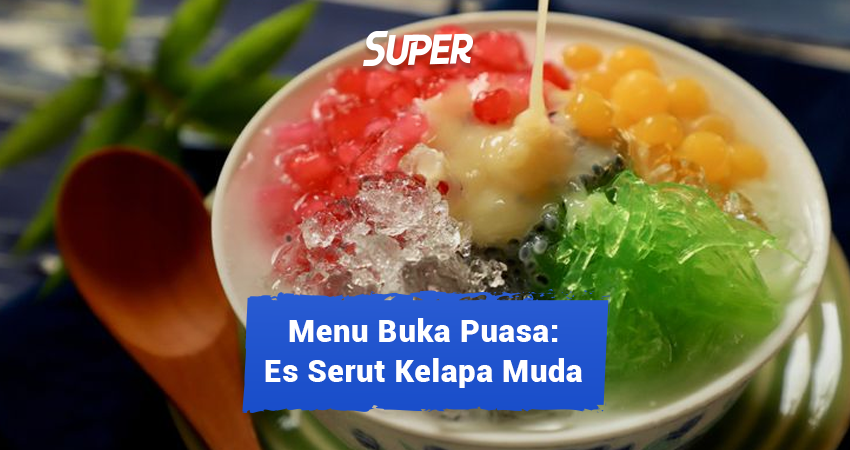 resep es serut kelapa muda