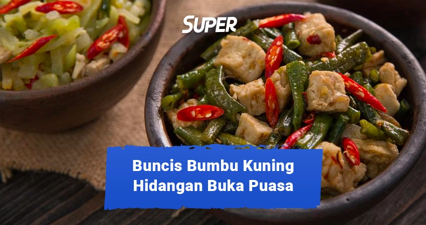 resep buncis bumbu kuning